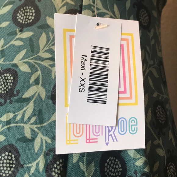 COPY - Lularoe Maxi Dress XXS - Picture 3 of 3